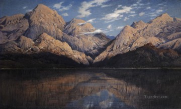Landscapes Painting - le bocche di cattaro Hermann David Salomon Corrodi mountain